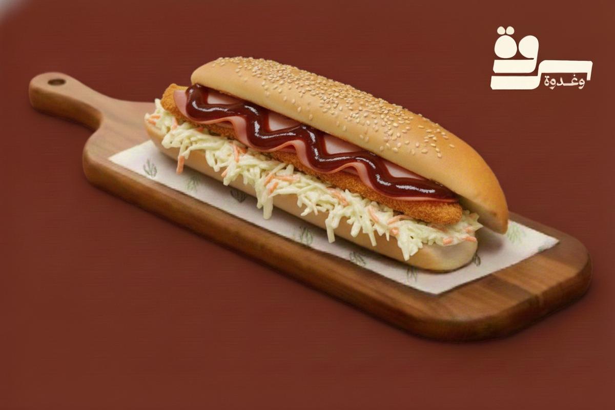 ساندوتش سبايسي باربكيو