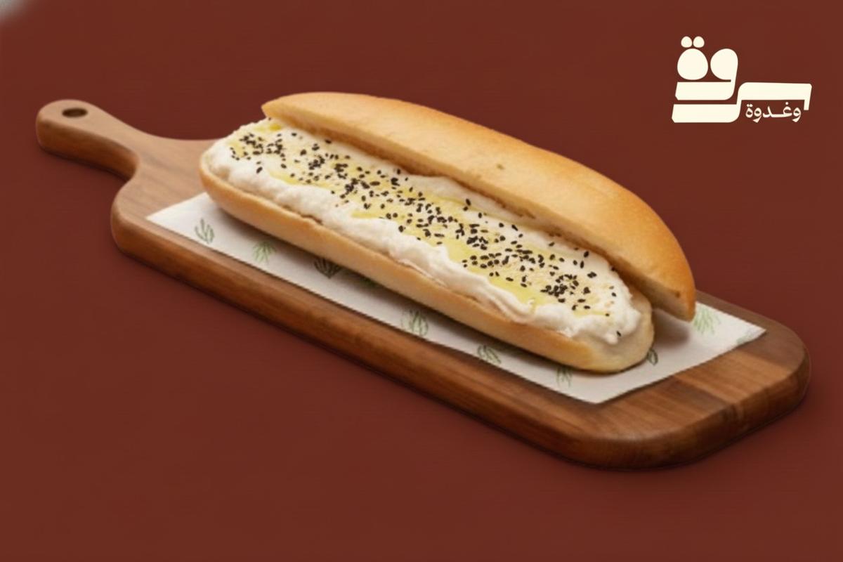 سندوتش جبن عكاوي مشللة